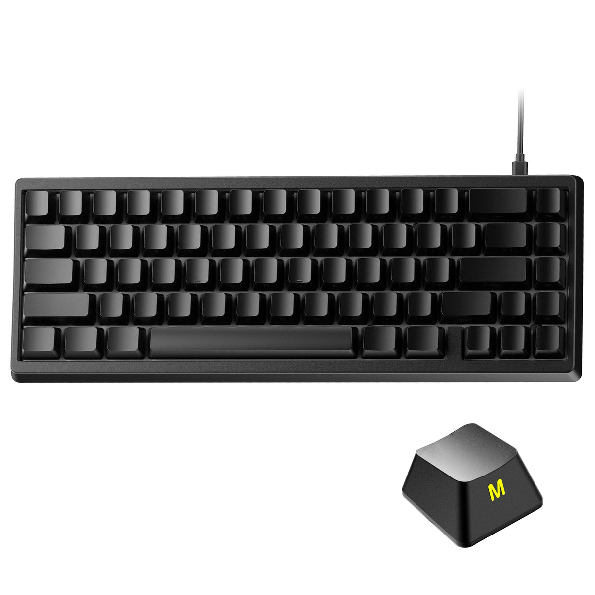 XVX M67 JadeStone Interstellar Black Tri-Mode RGB Mechanical Keyboard
