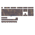 XVX Walnut Texture MOA  Profile Dye-Sublimation PBT 130-Key Keycap Set