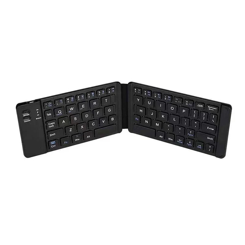 Light-Handy Bluetooth Folding Mini Backlit Keyboard Foldable Wireless Keypad For IOS/Android/Windows Ipad Tablet Laptop Computer