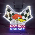Mr Horsepower Hot Rod Garage Neon Sign