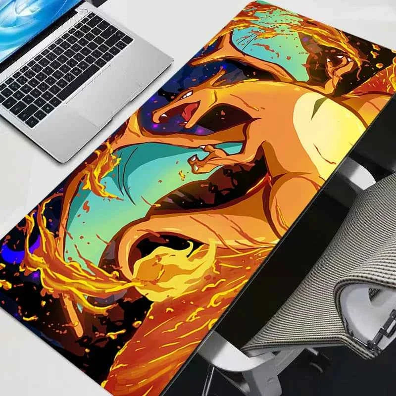 Mouse Pad Pokemon Pikachu Gaming Large Dywan Gamer durable Keyboard Desk Mat Table Carpet Mousepad XXL 900x400 For Computer