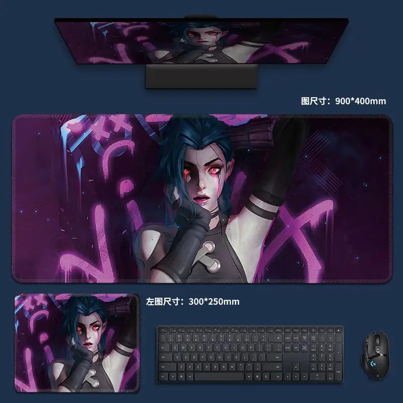 Colorful Graffiti Desktop Mouse Pad, Multi Options