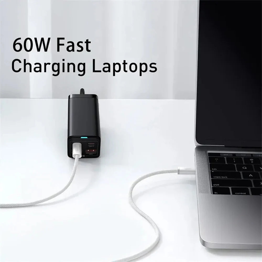 USB Type C to Type C PD 100W Fast Charging Cable with E-Marker C to C Data Cable For iPhone 16 15 Pro Max Xiaomi Samsung Huawei