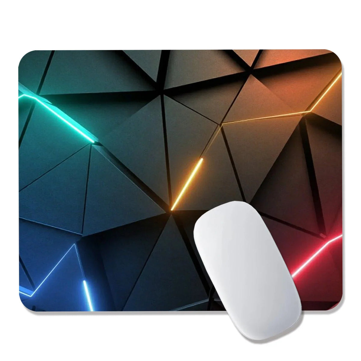 Mouse Pad Desk Pad Extended Mouse Mat 31.5x11.8in Large Computer Keyboard Desk Mat Desk Pad with Non-Slip Base and Stitched Edge