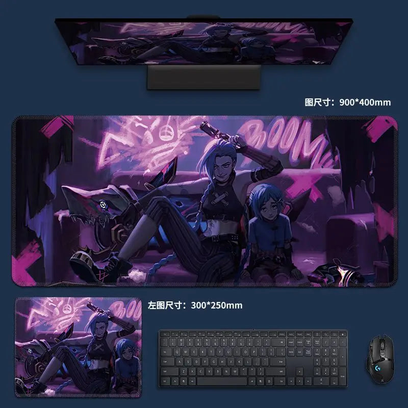 Colorful Graffiti Desktop Mouse Pad, Multi Options