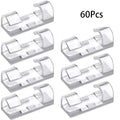 20 40PCS Cable Clips Organizer Wire Management Holder USB Charging Data Cable Spool Wall Mount Hook for Home Office