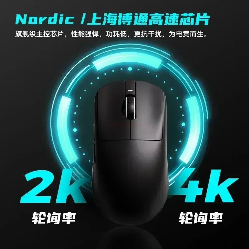 Vxe Dragonfly R1 series Wireless Mouse R1 Se Light Weight Paw3395 Nordic52840 2khz Smart Speed X Low Delay Fps Game Mouse Gift