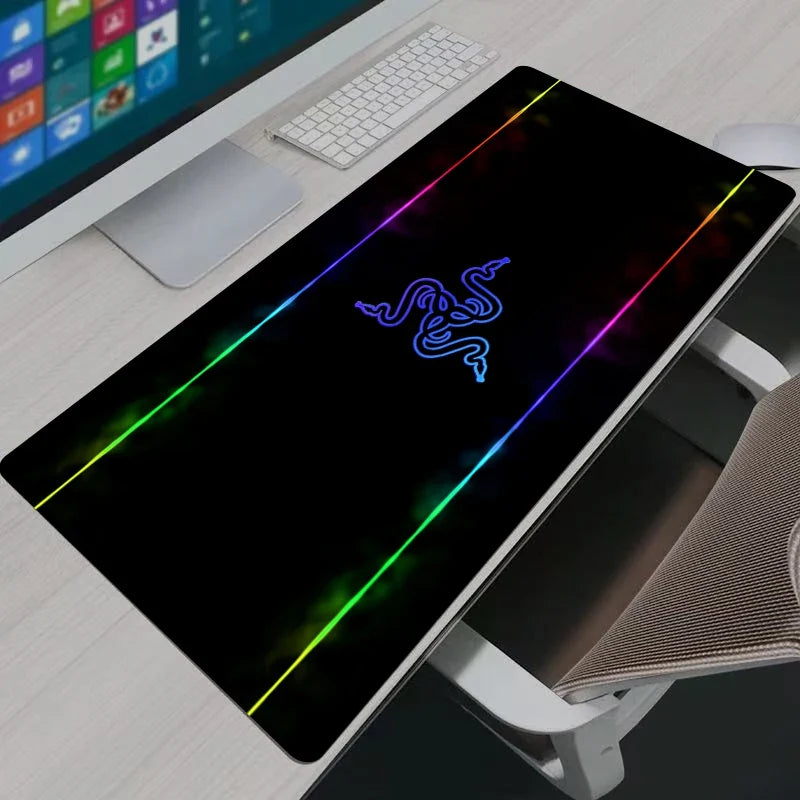 Razer Hexagon Mouse Pad Anime Gaming Accessories XXL Carpet Gamer PC Computer Keyboard Desk Mat Mausepad Office Gifts Mouse Pads