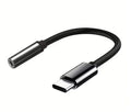USBC to Aux Audio Dongle CableUSB-C to 3.5mm Headphone Jack Adapter 