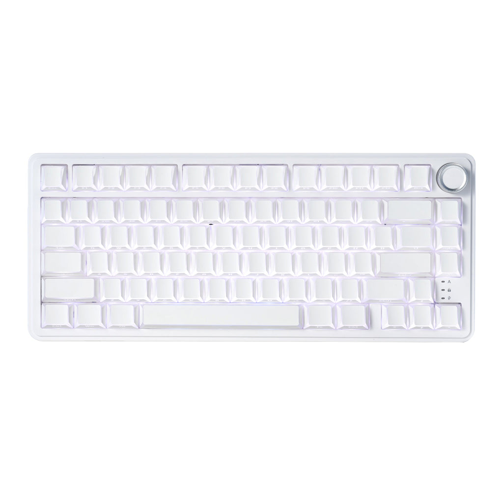 XVX M75 Lumina 75% Tri-Mode RGB Mechanical Keyboard with Knob