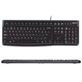 Logitech K120 wired keyboard notebook desktop computer office home USB office desktop waterproof
