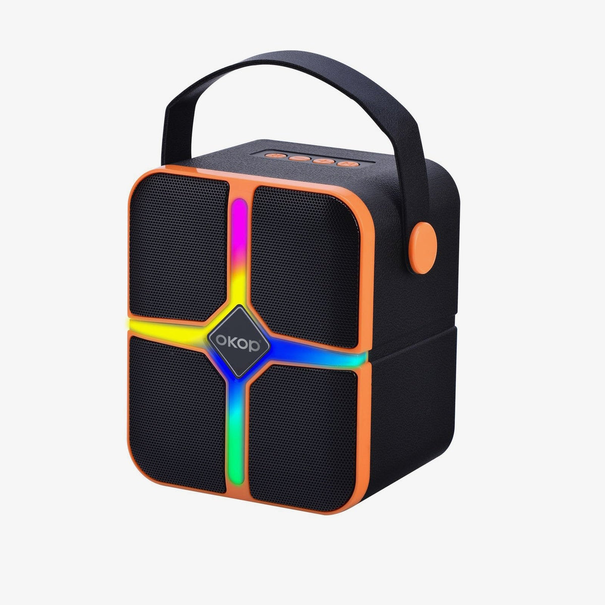KP-876 Best-selling Wireless Bluetooth Speaker Portable Handle RGB Lighting Long Battery Life High Quality High Power In Stock