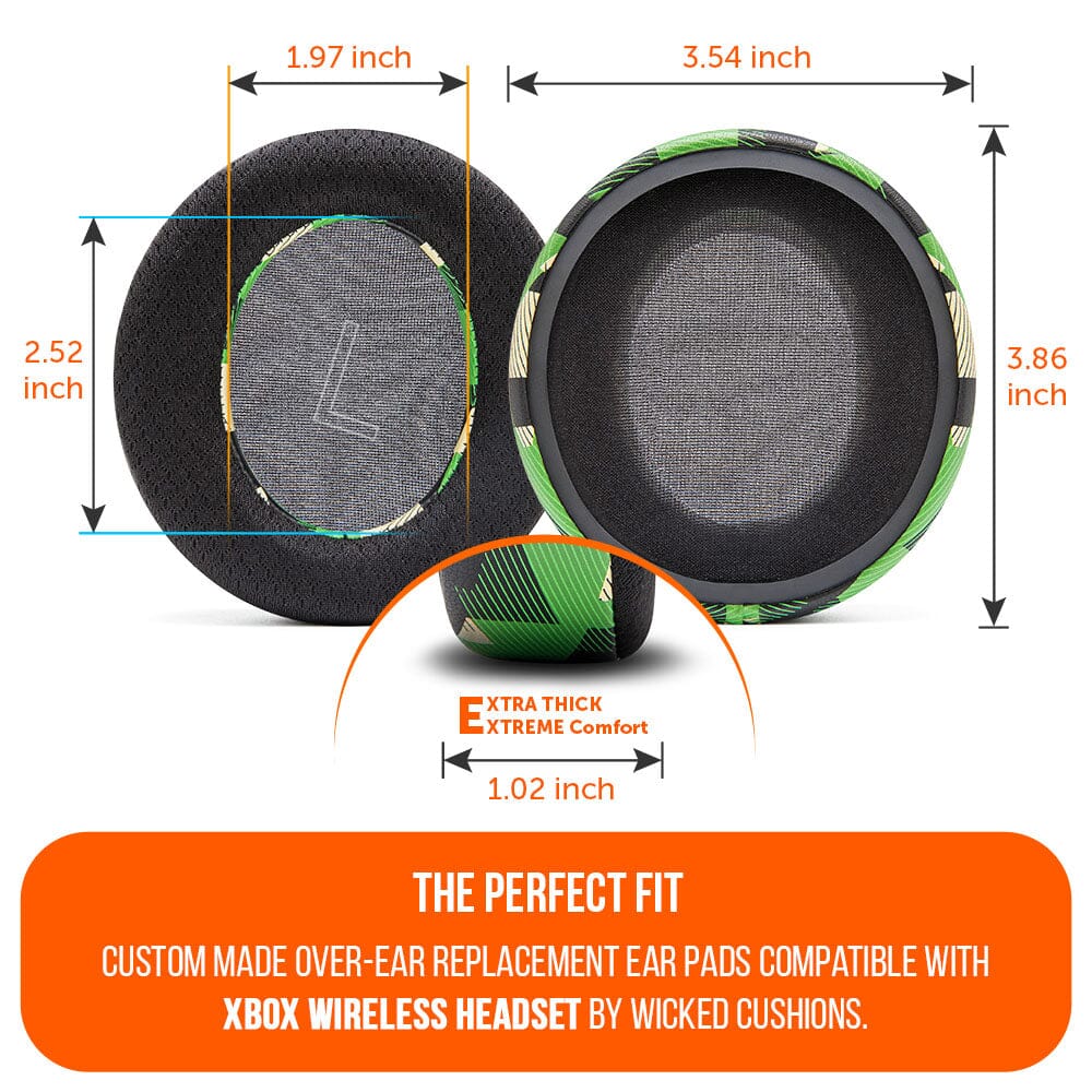 Xbox Wireless Gaming Headset Earpads - WC FreeZe Cooling Gel